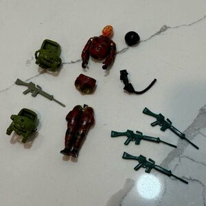 Vintage GI Joe 1984 Ripcord V1 Figure and Accessories Lot by Hasbro
